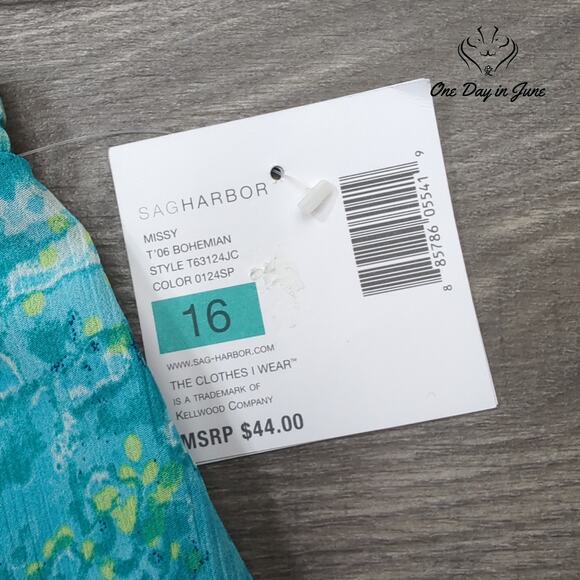 Sag Harbor Pull On Midi Skirt Size 16 - Picture 2 of 5